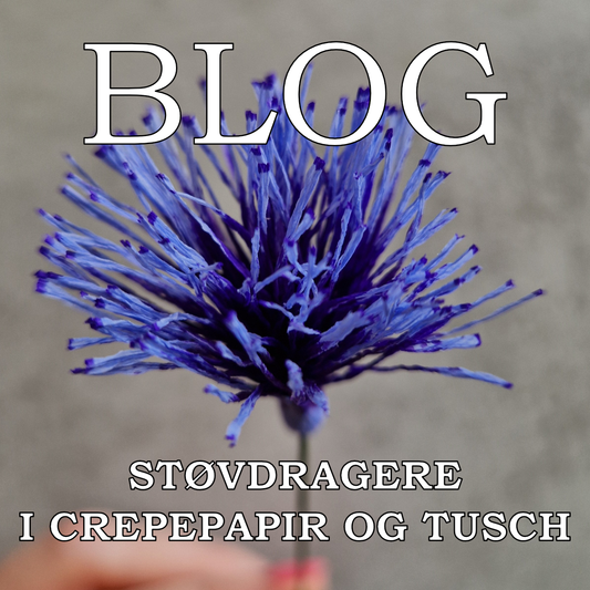 Sådan laver du detaljerede støvdragere med crepepapir