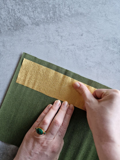 Mistelten i crepepapir - Kreativt juleprojekt med alle materialer og vejledning.