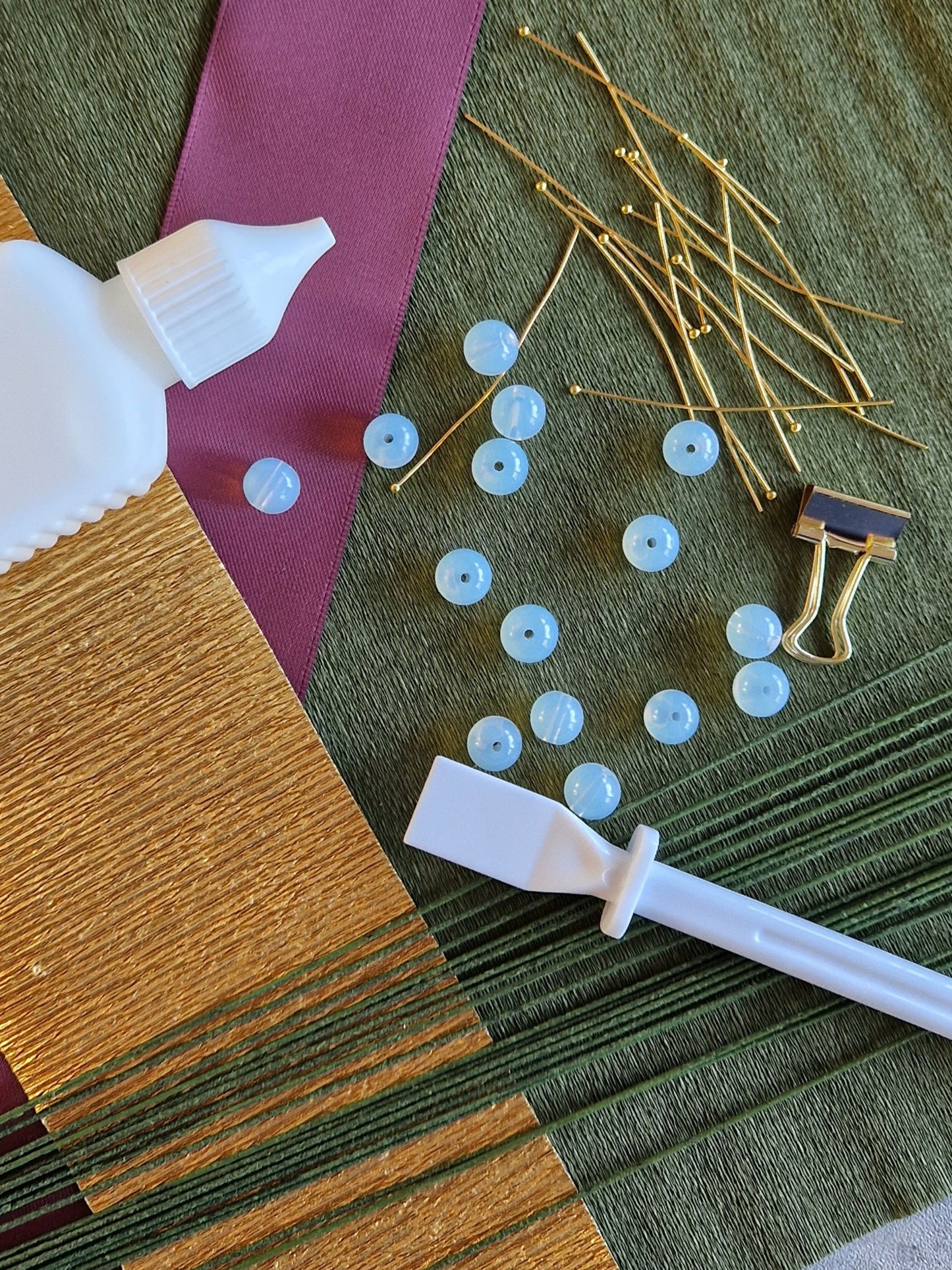 Mistelten i crepepapir - Kreativt juleprojekt med alle materialer og vejledning.